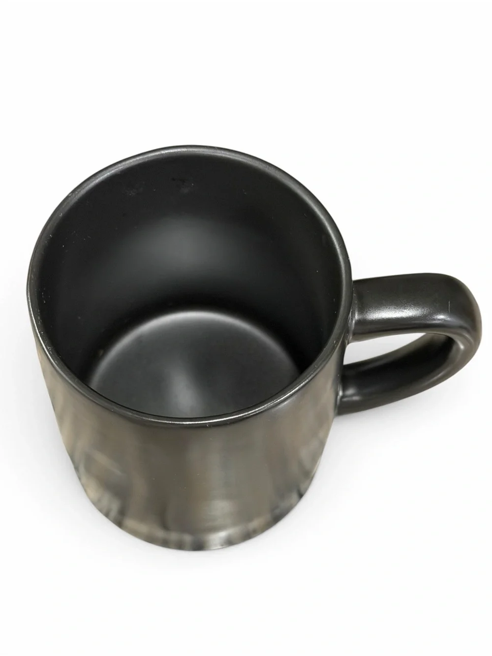Hearth & Hand by Magnolia 15 oz Matte Black Stoneware Coffee Mug Minimalist Cup